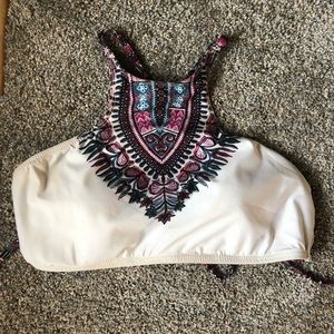 Halter bikini top